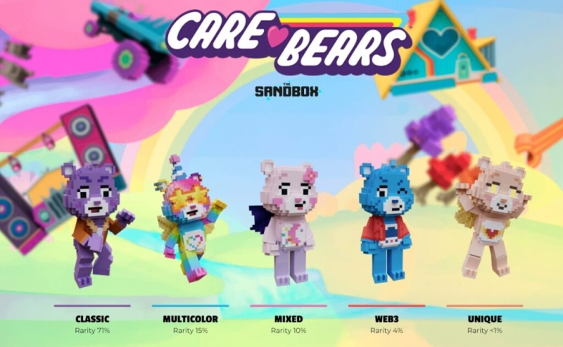 Care Bears avatars are coming to the sandbox